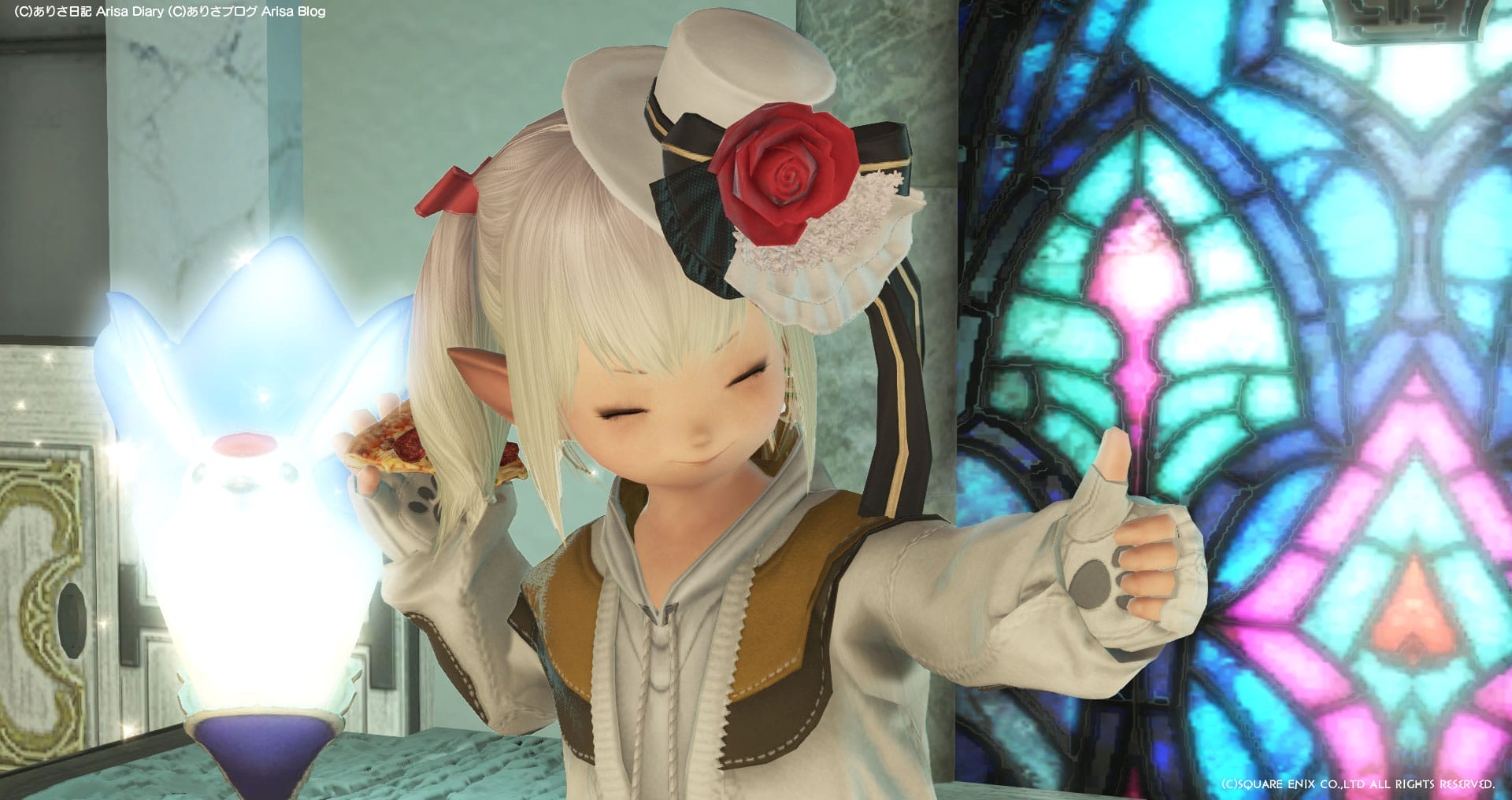 FF14】おはララ2024/4/29～ありさは息子とドミノピザ食べるのけっこう好きだよヾ(〃^∇^)ﾉ | ありさブログ