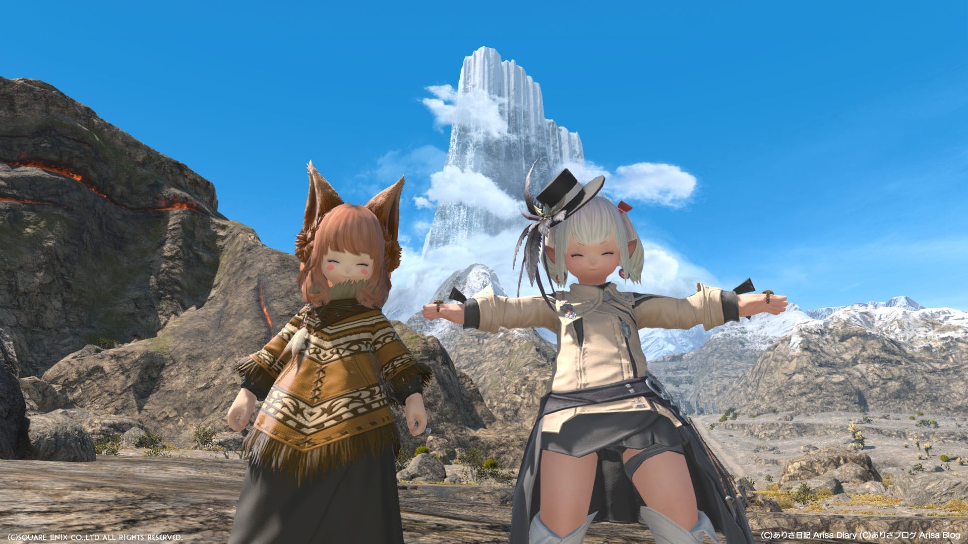 FF14黄金のレガシー7.0メインクエスト93ID後～93討滅戦前までをやったの！登山やスノボ趣味だった私には最高のマップで大好きになっちゃった＾＾