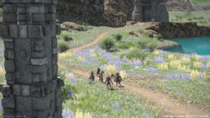 ヴァルガリマンダ討滅戦の入り口のこの辺り湖畔で緑も多くて素敵よね^^