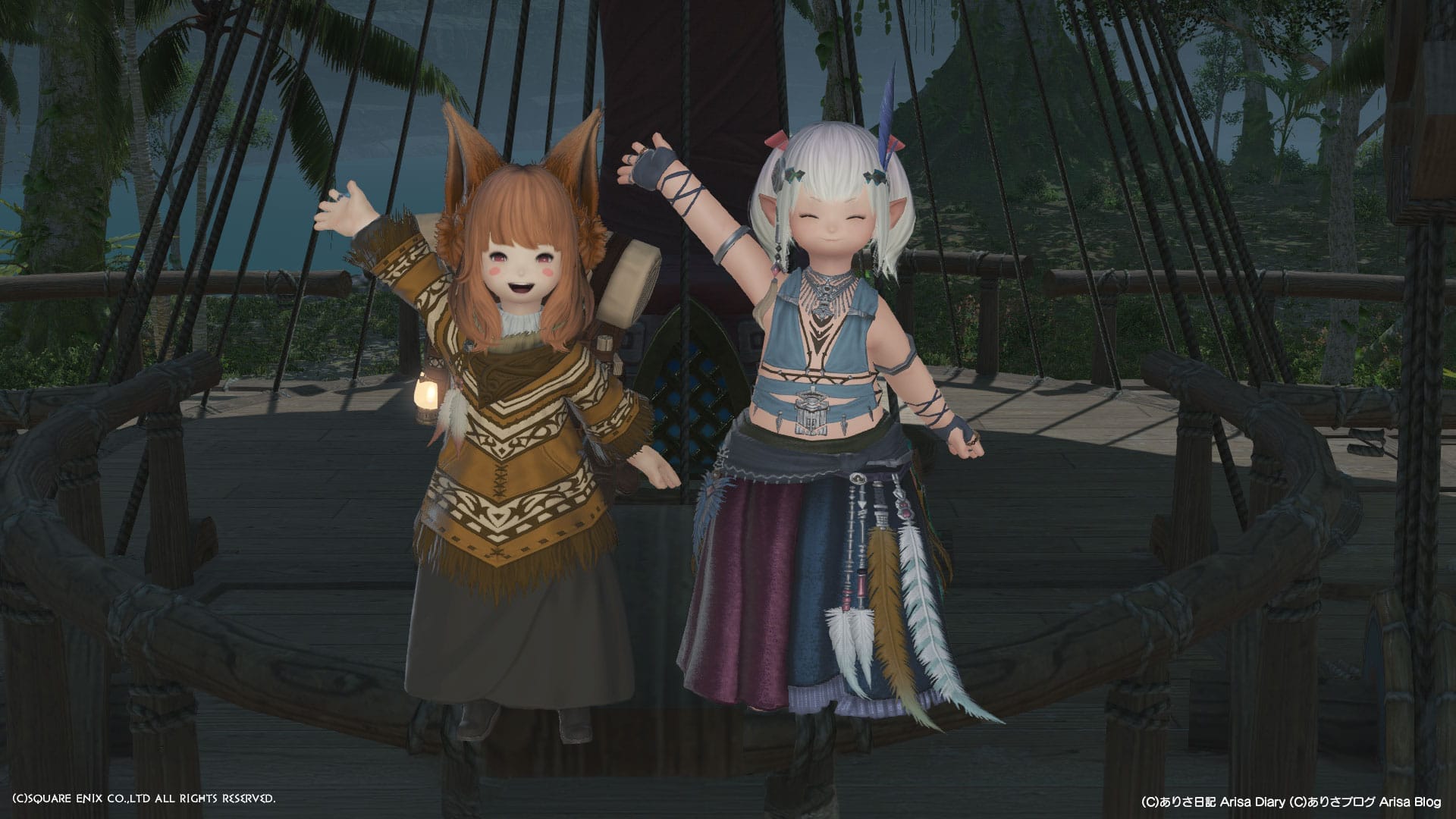 【FF14】7.0メインクエストLv93討滅戦後~Lv95ID前(1)ヤクテル樹海:北側【FFXIV】