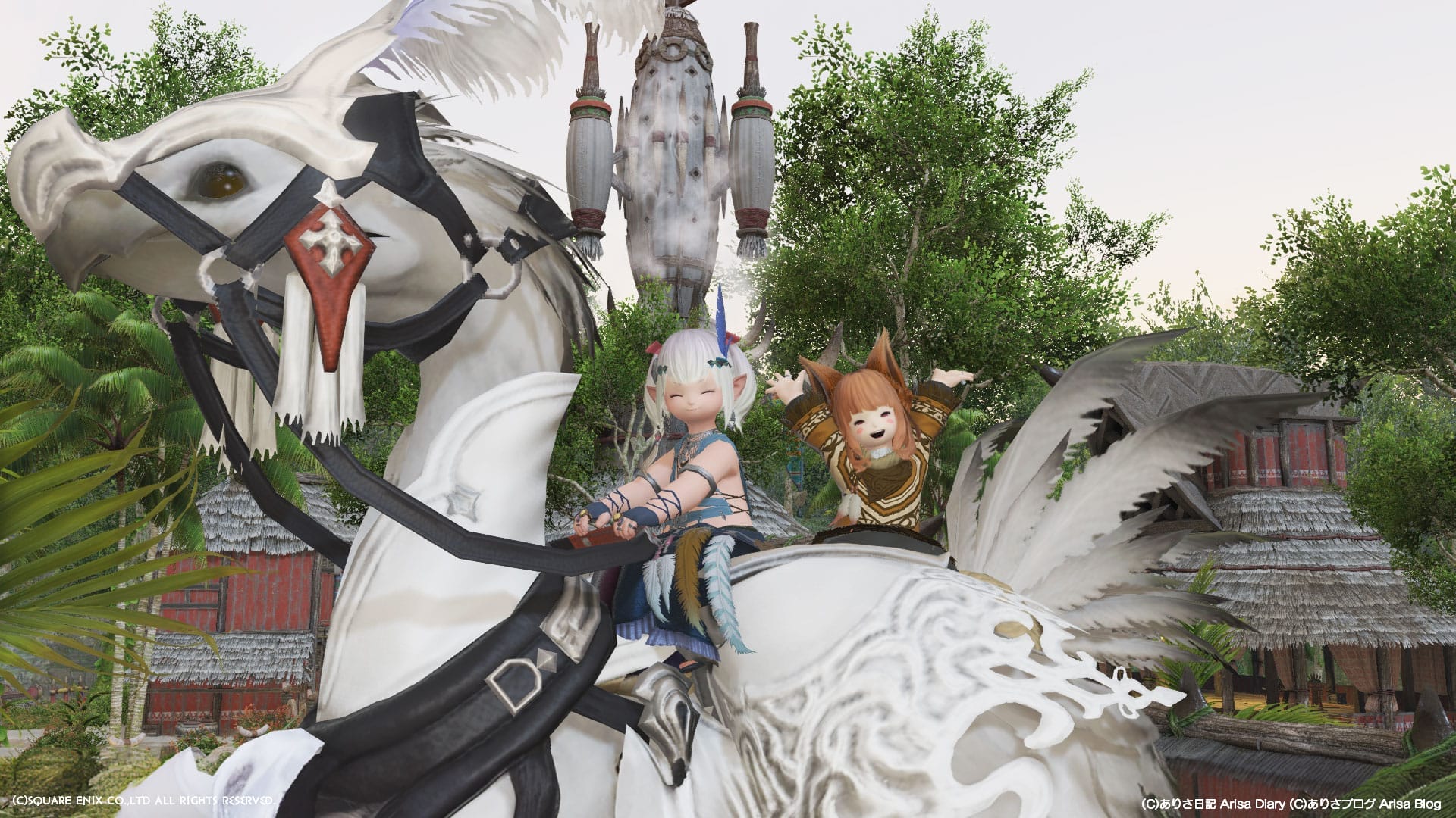 【FF14】Lv93討滅戦後～Lv95ID前(2)ヤクテル樹海:南側【FFXIV】