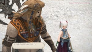 ソロバトル前にフンムリクが親なのかって私に聞いてくるウクラマト