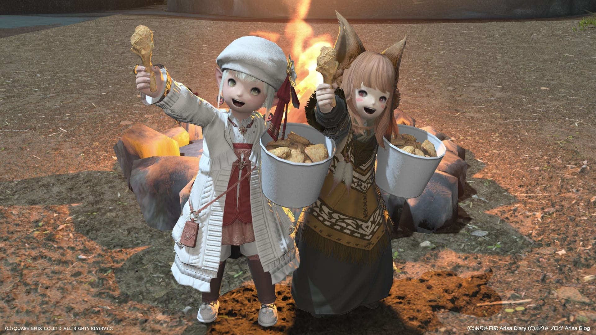 【FF14】7.0メインクエスト Lv95ID後～Lv97ID前(1)シャーローニ荒野 障害者になったありさのプレイ動画です【FFXIV】