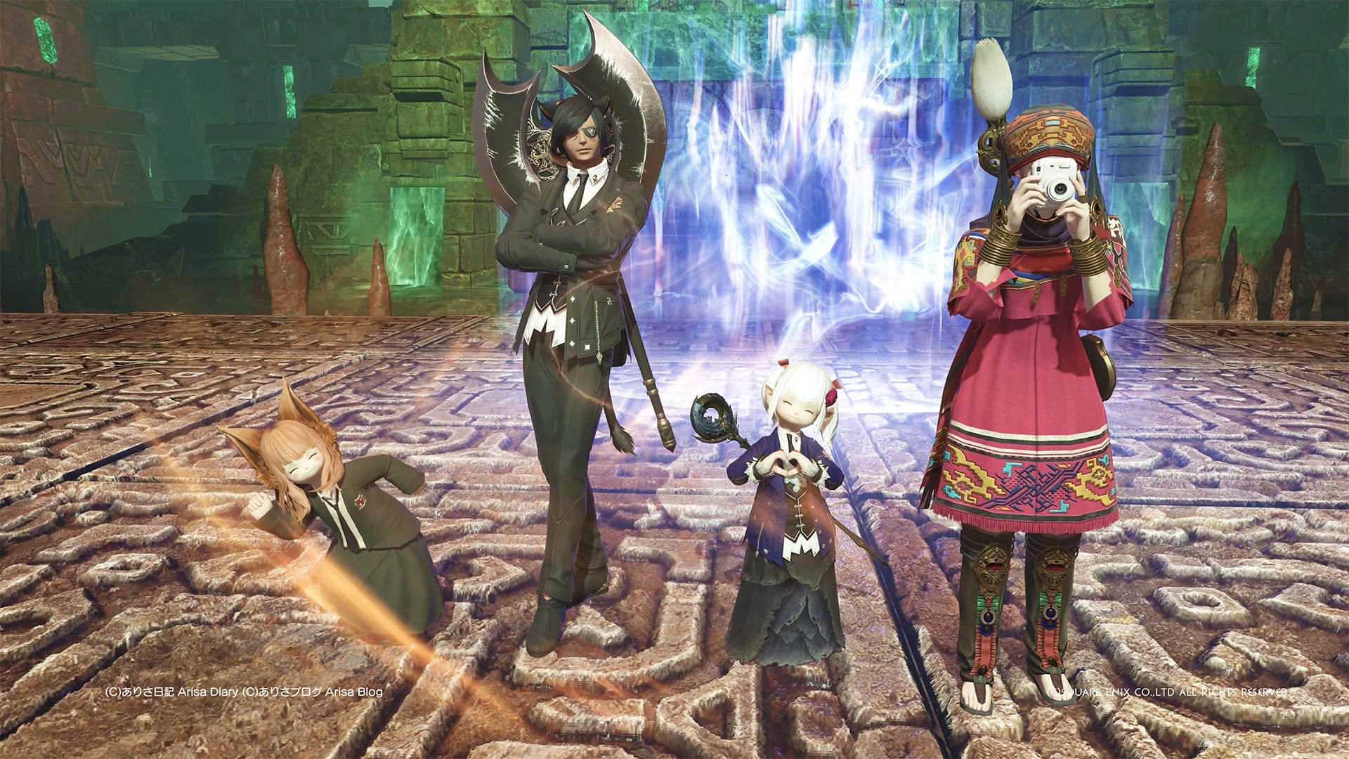 【FF14】Lv100ID「サボテンダーバレー」未予習初見ヾ(〃^∇^)ﾉ【FXIV】