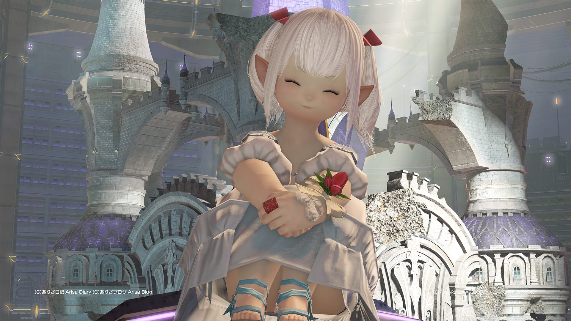 【FF14】アンダーキープの壁の絵画がありさはとっても好きなの【FXIV】