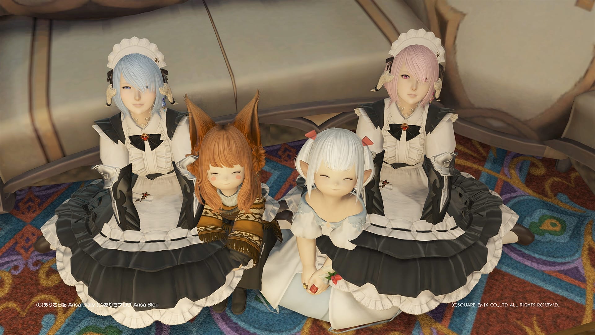 【FF14】大好きなRamちゃんRemちゃんと一緒にカフェレムナントで録ってきたよ【FFXIV】みんなの素敵な演奏をいっぱい楽しみました