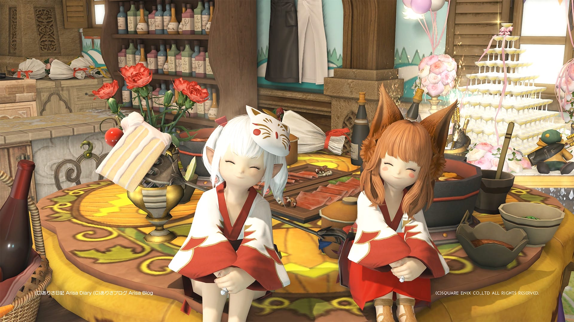 【FF14】オリエンタル・ディナーセット【FFXIV】Oriental Supper　夏でも熱いお料理が好き